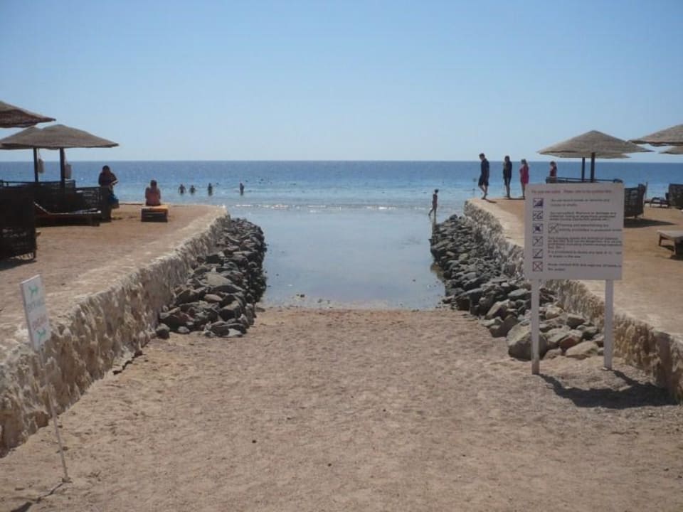 Weg um ins Meer zu gelangen Grand Makadi