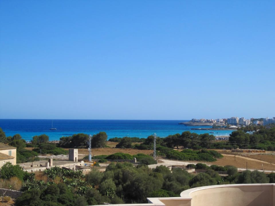 Blick vom Hoteldach zum Meer Protur Biomar Sensatori Resort