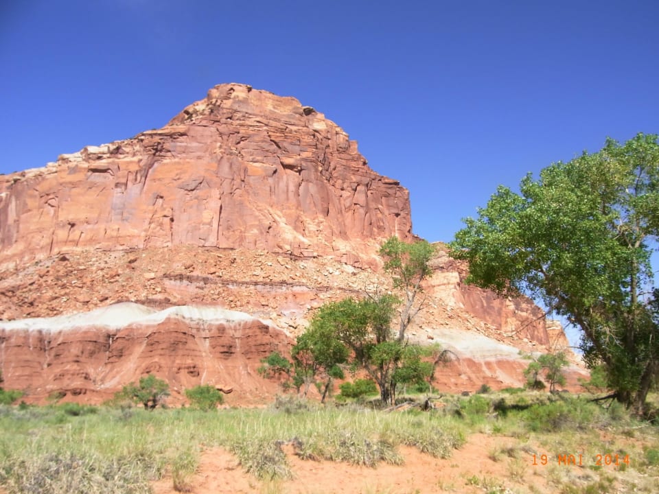 Der Blick aus dem Zimmer Capitol Reef Resort