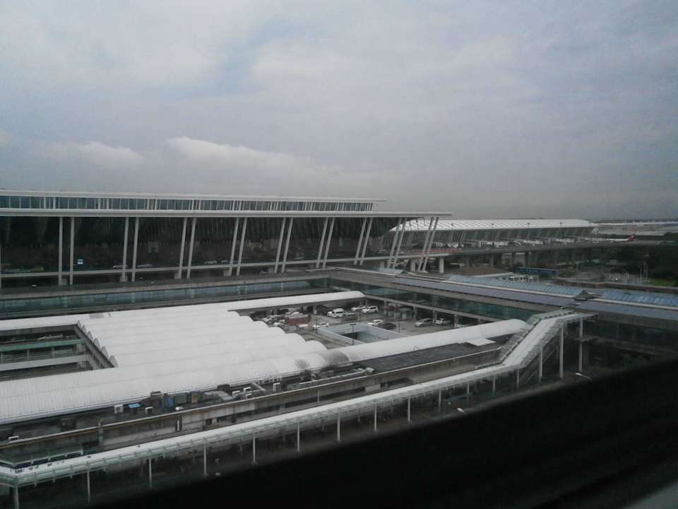 Ausblick nach rechts Dazhong Airport Hotel Shanghai