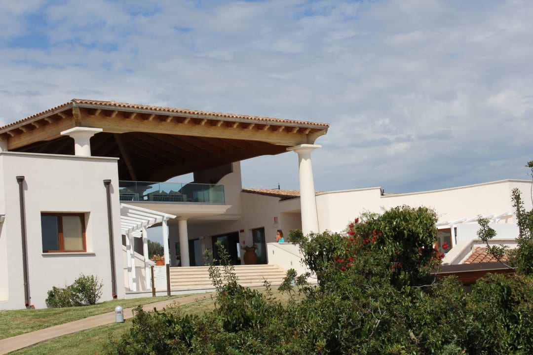 Aussicht vom Appartement zur Rezeption Grande Baia Resort & Spa