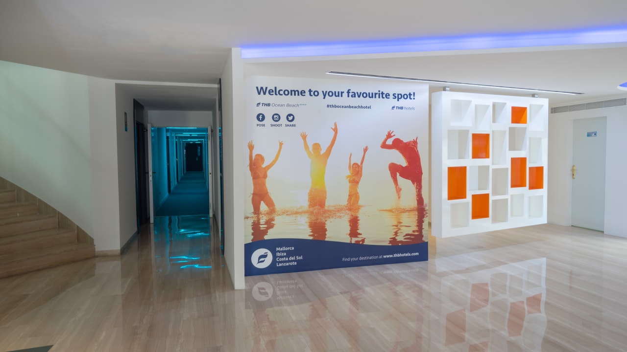 Lobby Hotel THB Ocean Beach - Adults only