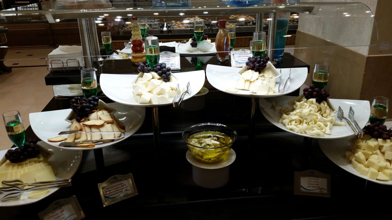 Teil des Frühstückangebotes Diamond Excellence Resort & Spa