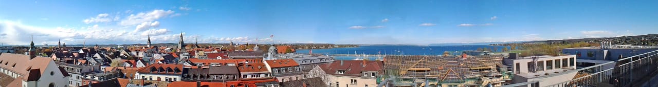 Rundblick von der Terrasse Hotel Viva Sky