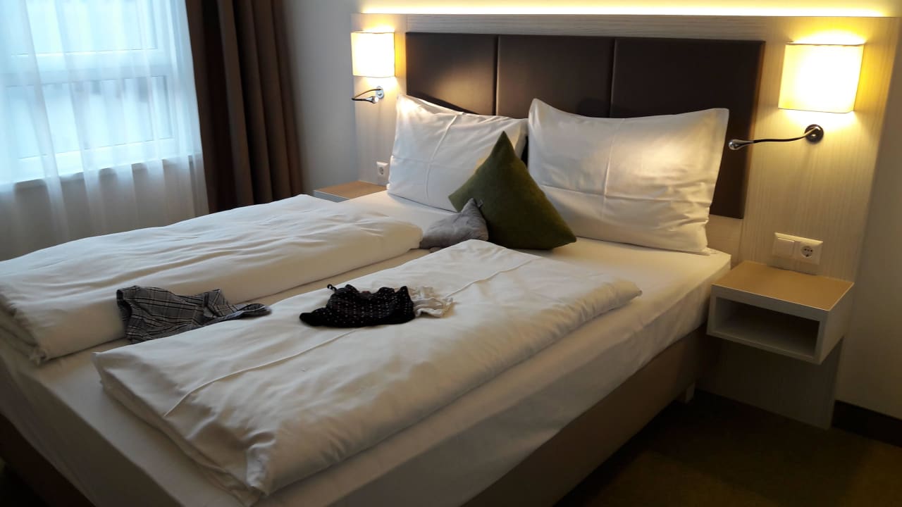 Gemütliches Bett Hotel Zeitgeist Vienna Hauptbahnhof