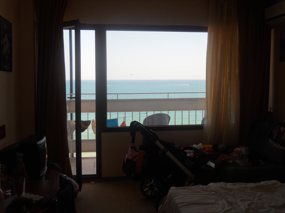 Wundervoller Ausblick aufs Meer Burgas Beach Hotel