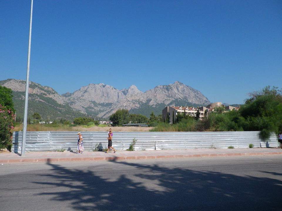 Gebirge im Hintergrund Greenwood Kemer Resort