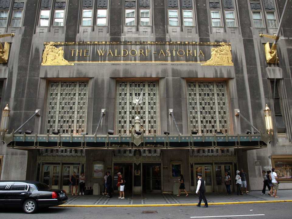 Aussenansicht The Waldorf Astoria New York