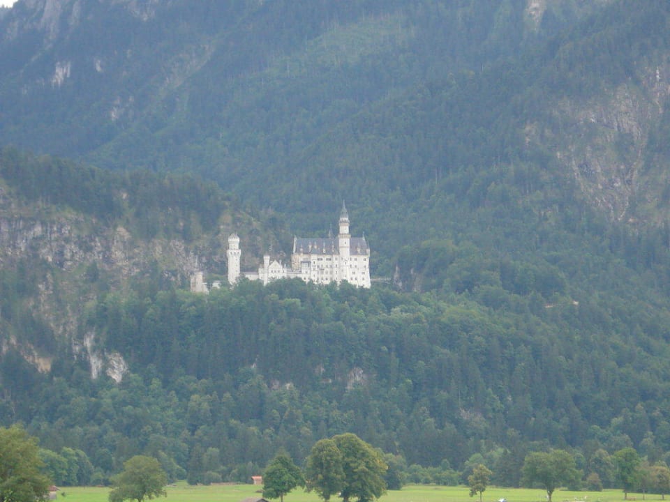 Blick vom Balkon Gasthof Seeklause