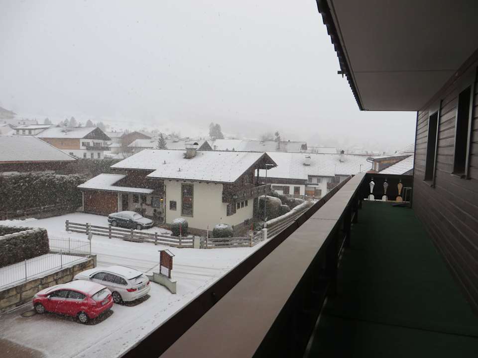 Blick vom Balkon Hotel Feneberg