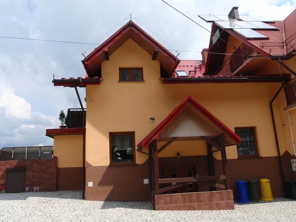 Z zewnątrz Pensjonat Szczepaniakówka