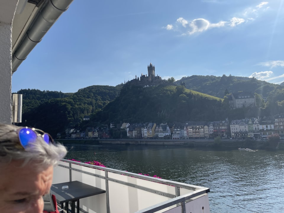 Ausblick Moselstern Hotel Brixiade & Triton