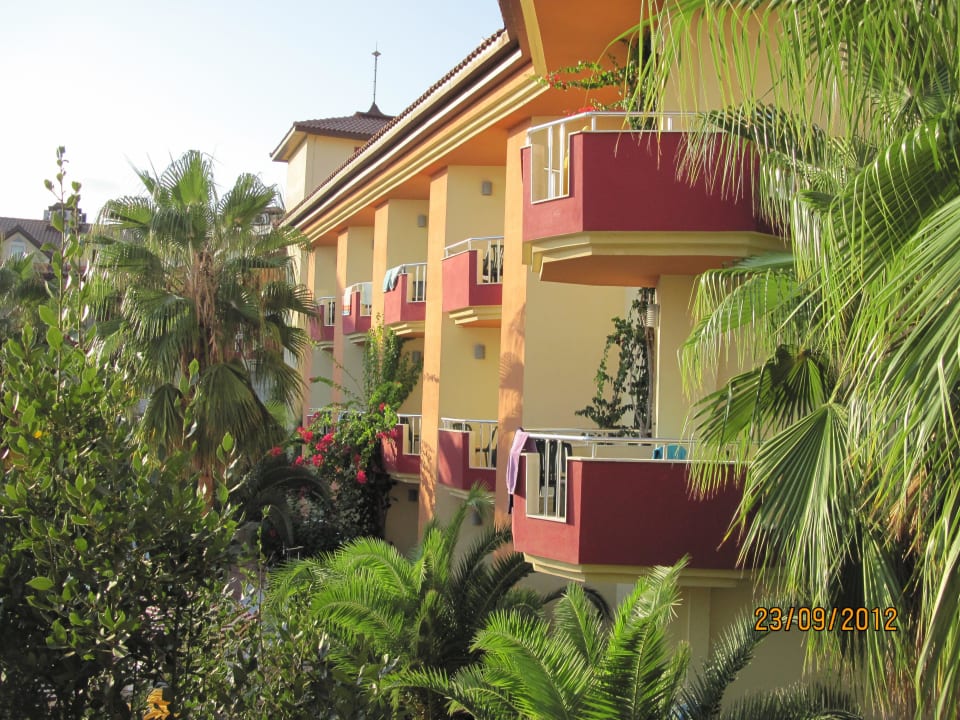 Von unserem Balkon Hotel Orfeus Park