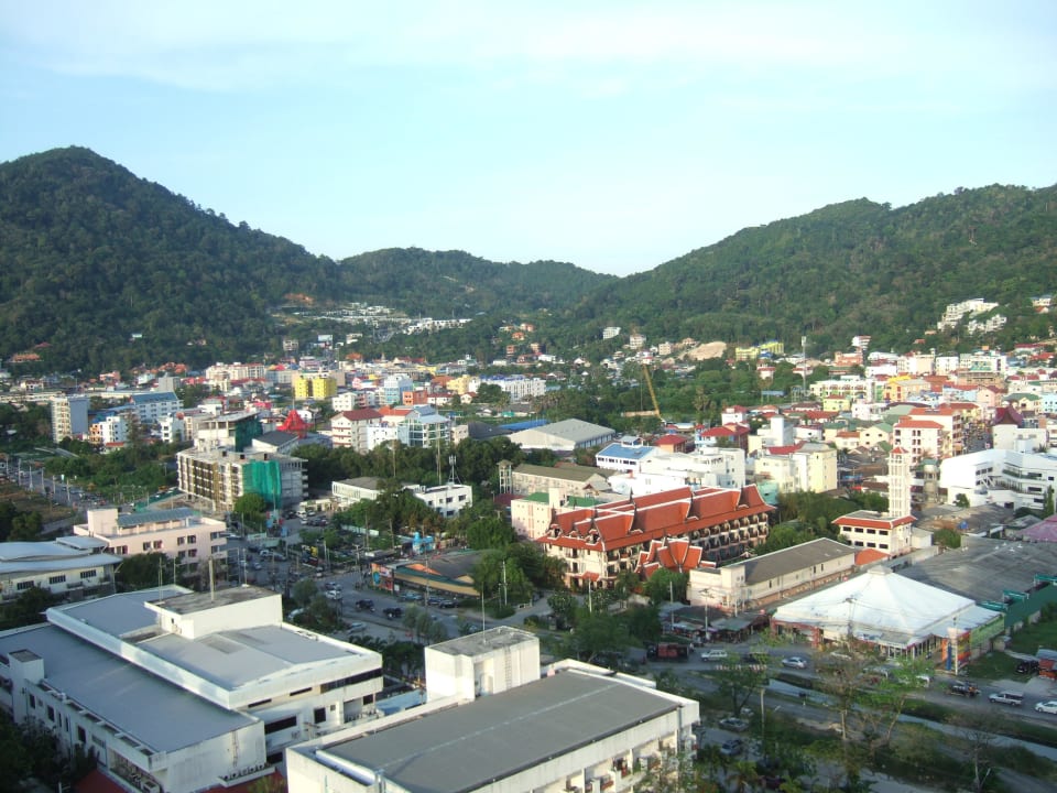 Blick am Tag aus dem 17. Stock Hotel Royal Paradise Resort