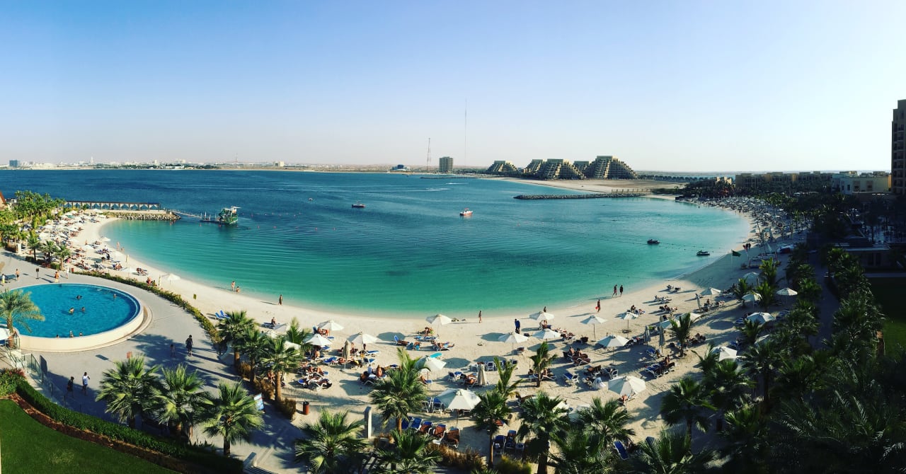 Außenansicht DoubleTree by Hilton Resort & Spa Marjan Island