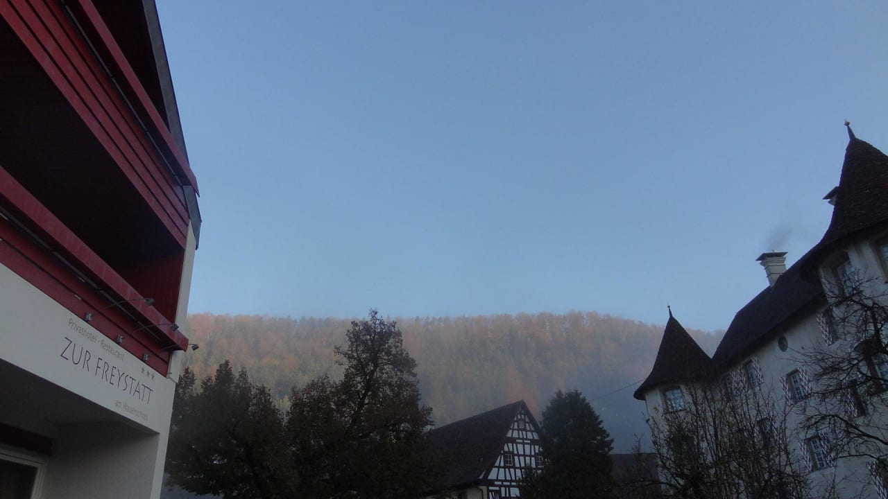 Herbstimpression Hotel Zur Freystatt am Wasserschloss