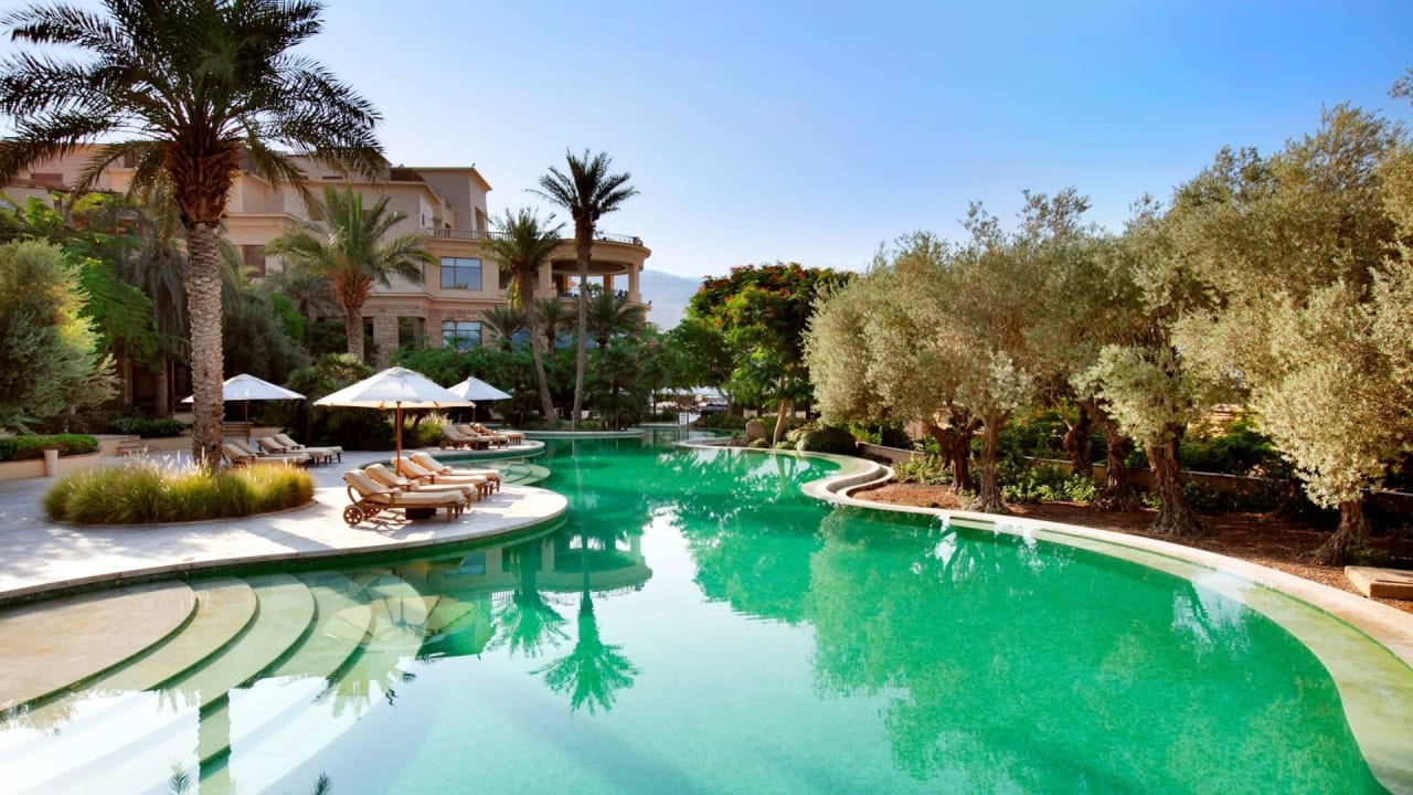 Lazy River Pool Hotel Kempinski Ishtar Dead Sea