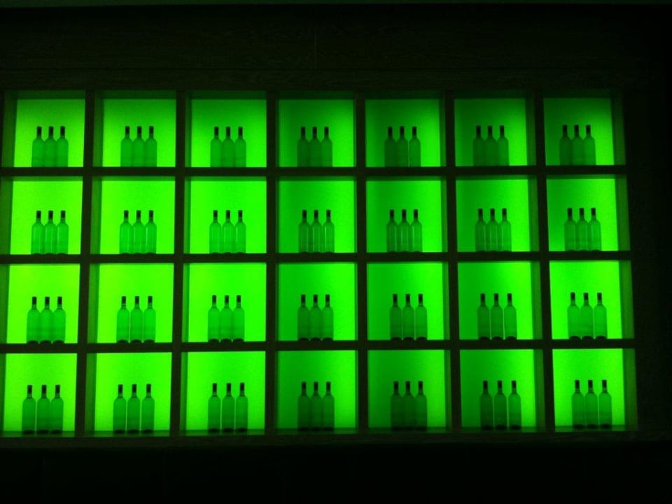 Grüne Flaschen Courtyard by Marriott Vienna Prater/Messe