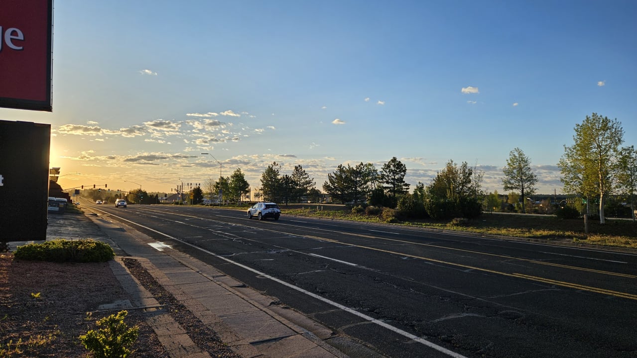 Ausblick Econo Lodge Flagstaff Route 66