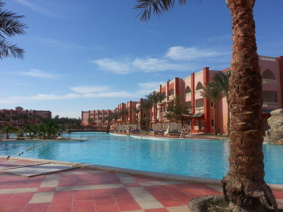 Blick zum Pool Pickalbatros Aqua Vista Resort - Hurghada
