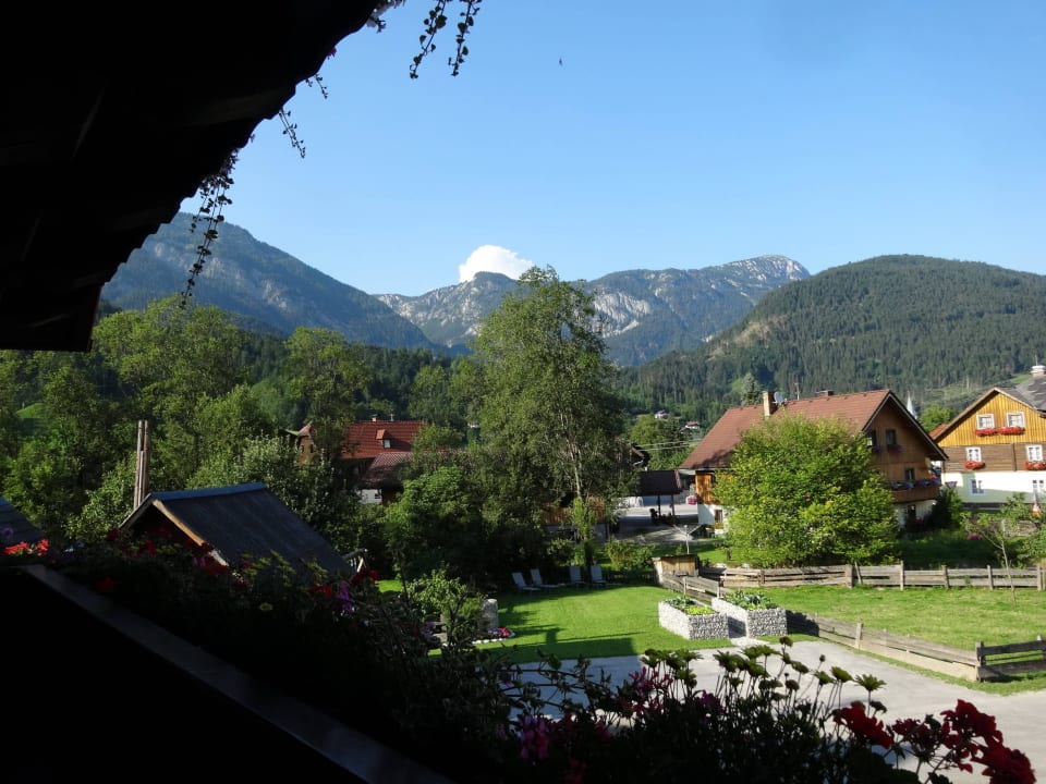 Aussicht Balkon Linharterhof Urlaub am Bauernhof