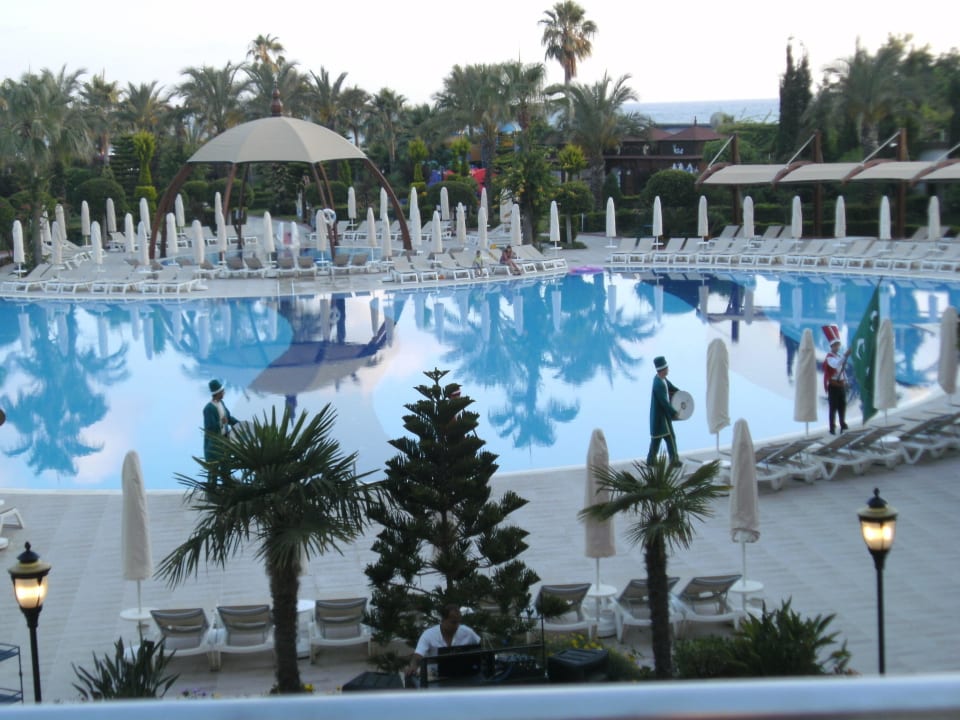 Ausblick v. der Restaurantterrasse-türkischer Abend Saphir Resort & Spa