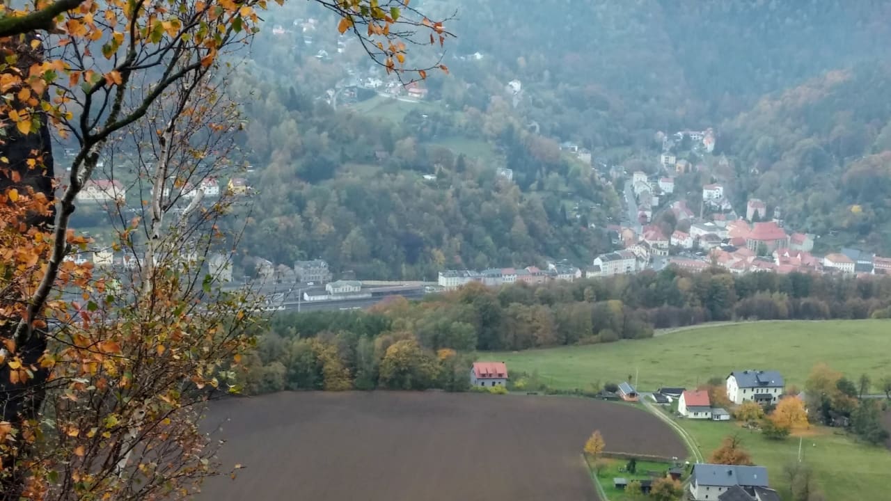 Ausblick Pension Waitzdorfer Schänke