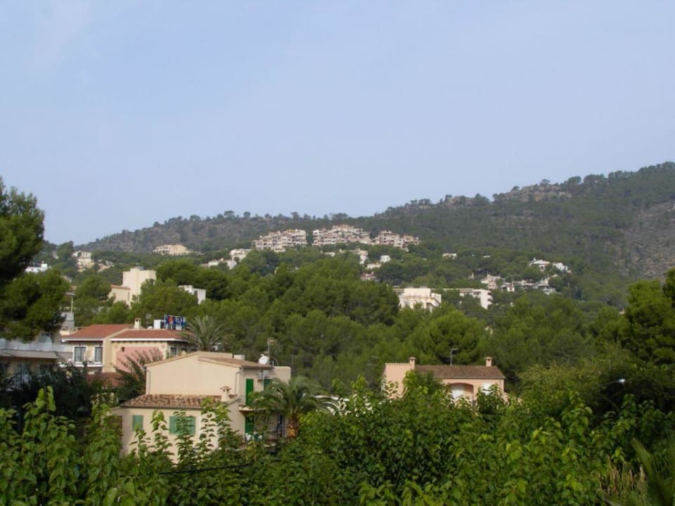 Blick in die Berge Hostal Villa Cati