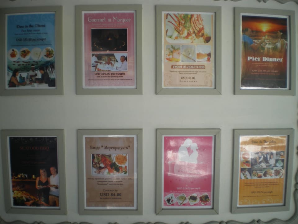 Ja, ja... die Preise sind schon beachtlich Cinnamon Dhonveli Maldives