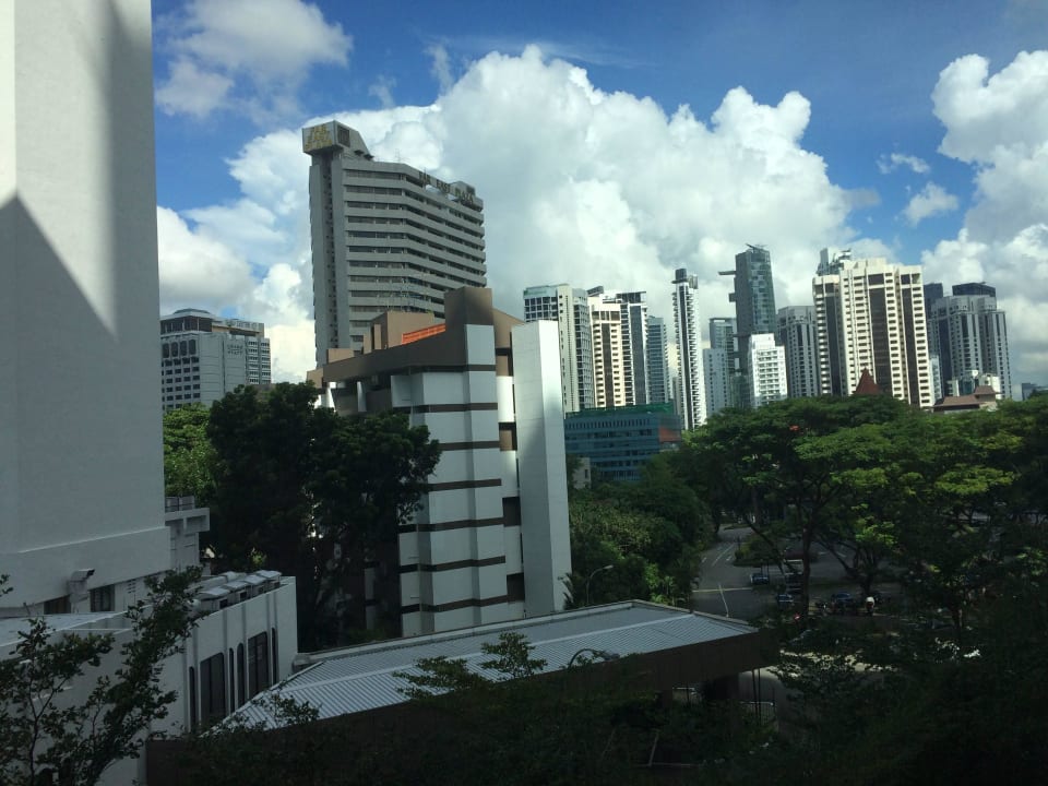 Looking out from the room The Quincy Hotel