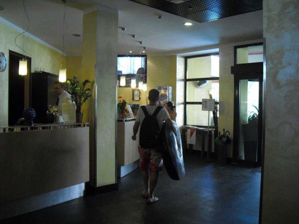 Foyer und Rezeption Hotel Corallo Rimini