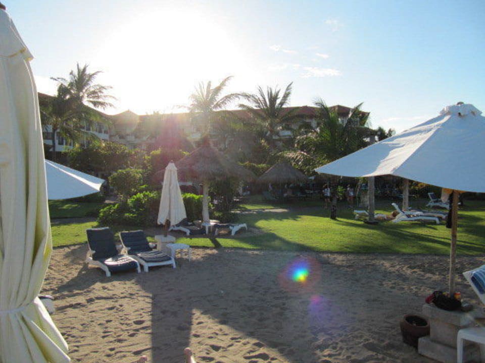 Vista del giardino Hotel Vila Ombak