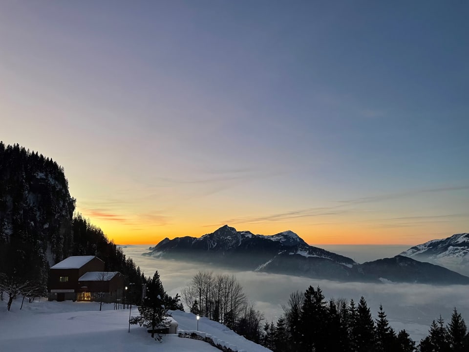 Ausblick Wellness Hotel Stoos