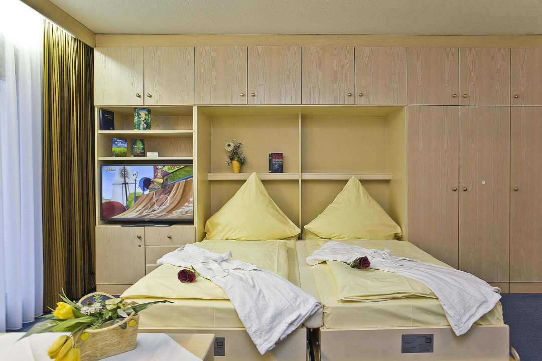 Bett Appartementhaus Thermenhof