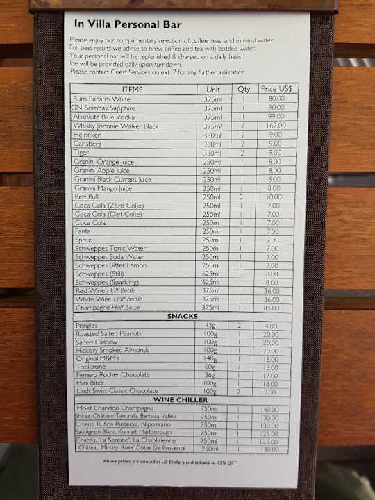 Gastro Baros Maldives Resort