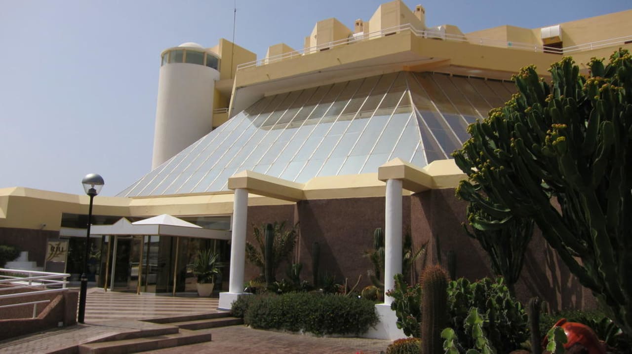 Hoteleingang von aussen Hotel Riu Palace Jandia