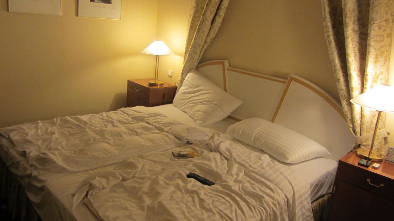 Juniorsuite Schlafzimmer Hotel Hoffmeister