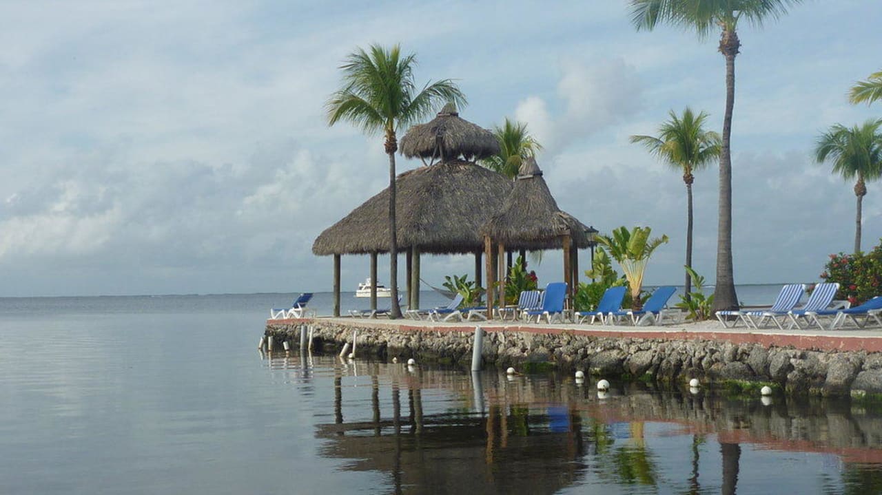 Sicht vom Hotelstrand Hotel Marriott Key Largo Bay Resort