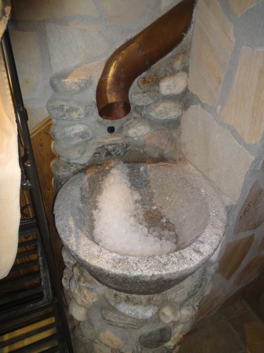 Eis zum einreiben nach der Sauna Wellnessresort Vier Jahreszeiten