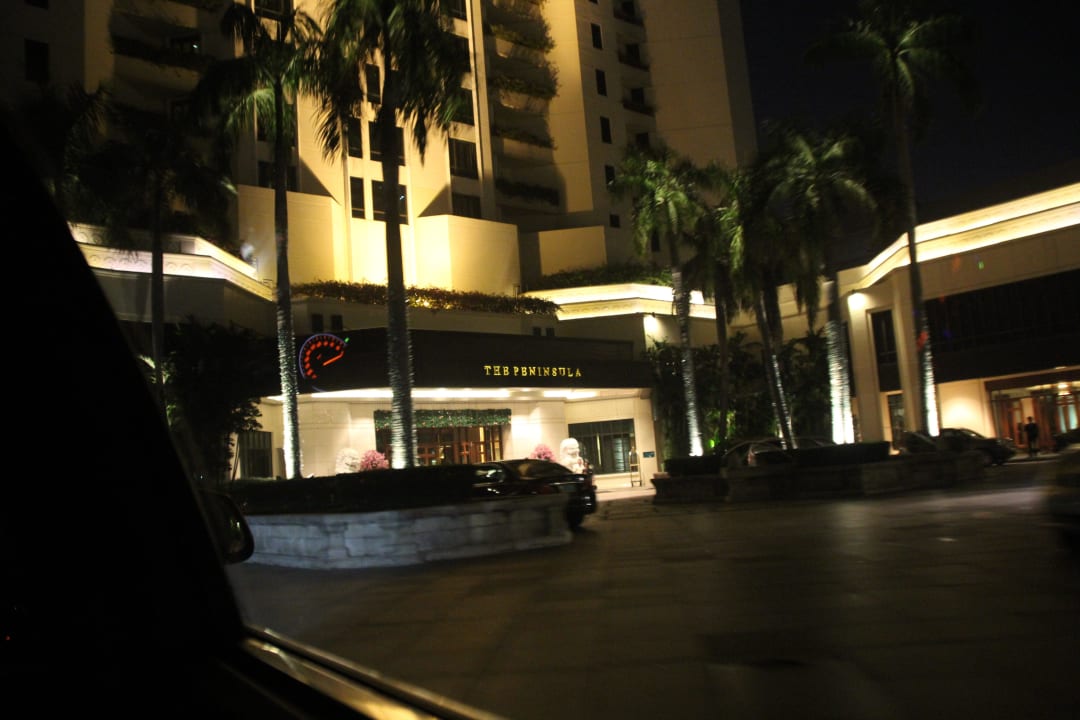 Hotelauffahrt Hotel The Peninsula Bangkok