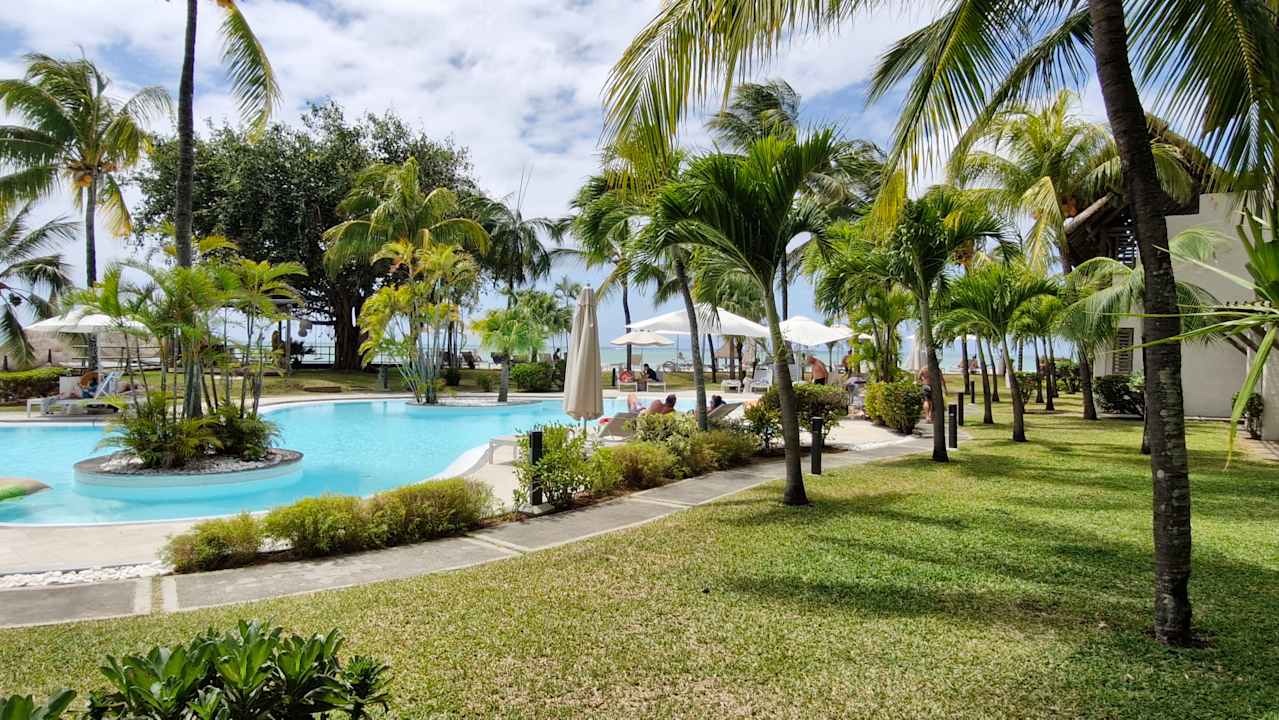 Ausblick Veranda Paul & Virginie Hotel & Spa - Adults only