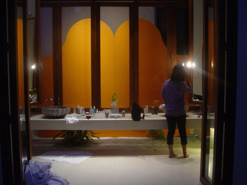 Badezimmer Conrad Maldives Rangali Island