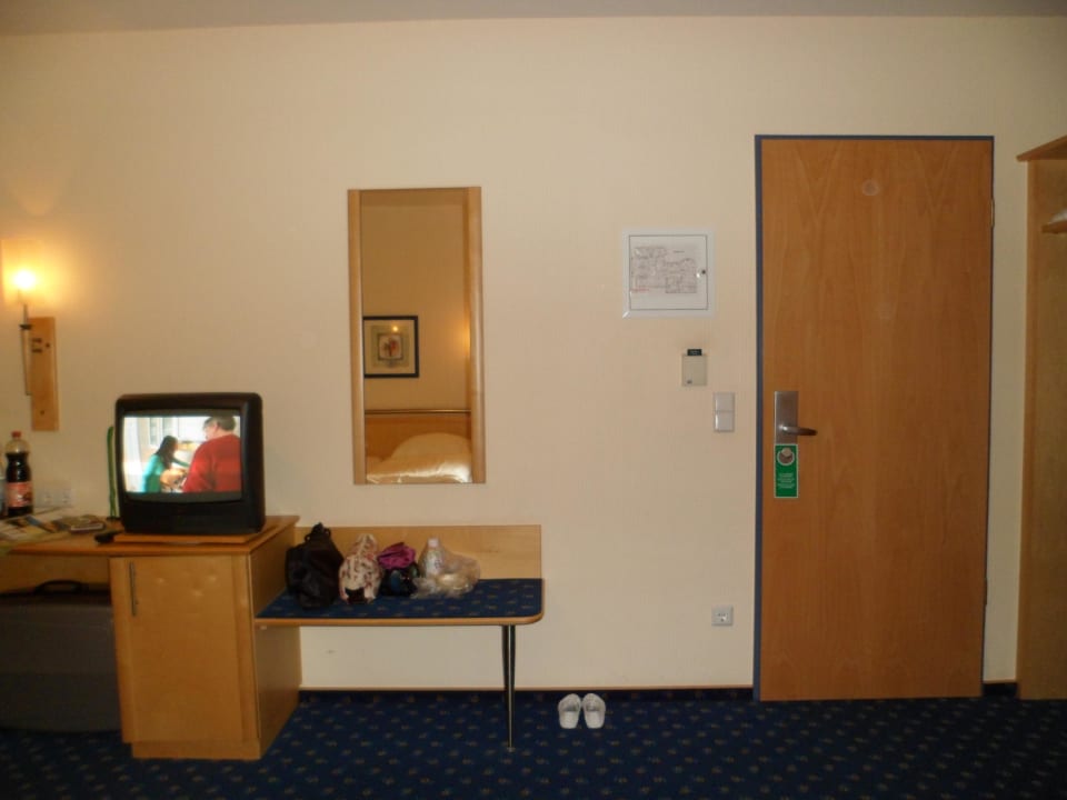 Eingangstür Hotel Hubertus