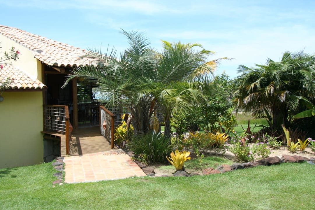 Weg zum Restaurant Hotel Estrela do Mar Resort