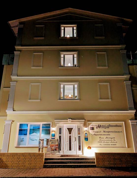 Außenansicht Aparthotel Strandhus Familie Herrgott