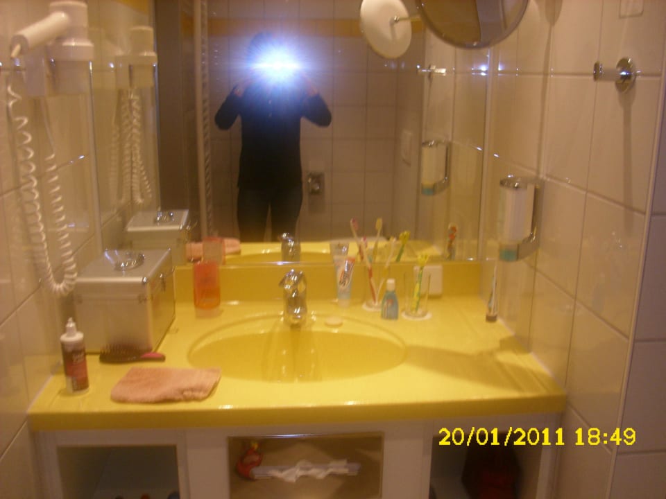 Badezimmer Gästehaus am RPTC