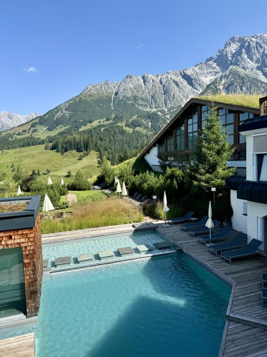 Pool Übergossene Alm Resort