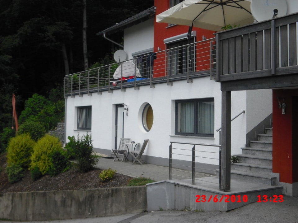 Eingang Wellness-Suiten Thula Wellnesshotel Bayerischer Wald