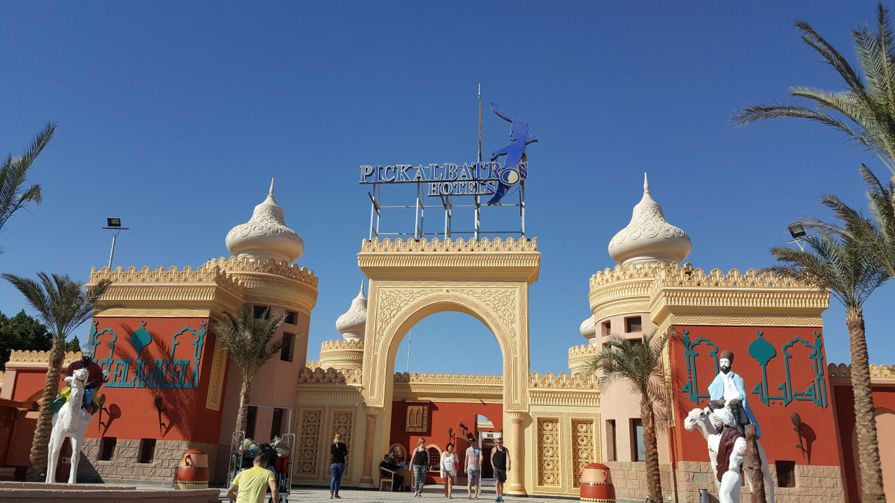 Eingangsbereich Pickalbatros Alf Leila Wa Leila Resort - Neverland Hurghada