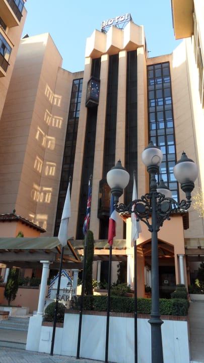 Eingang und Panoramalifte Saray Hotel